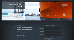 Desktop Screenshot of bunkeringatsea.com